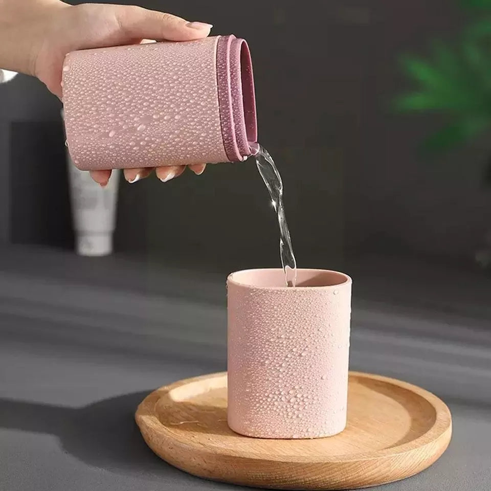 Boîte de rangement / étui de brosse à dents portable