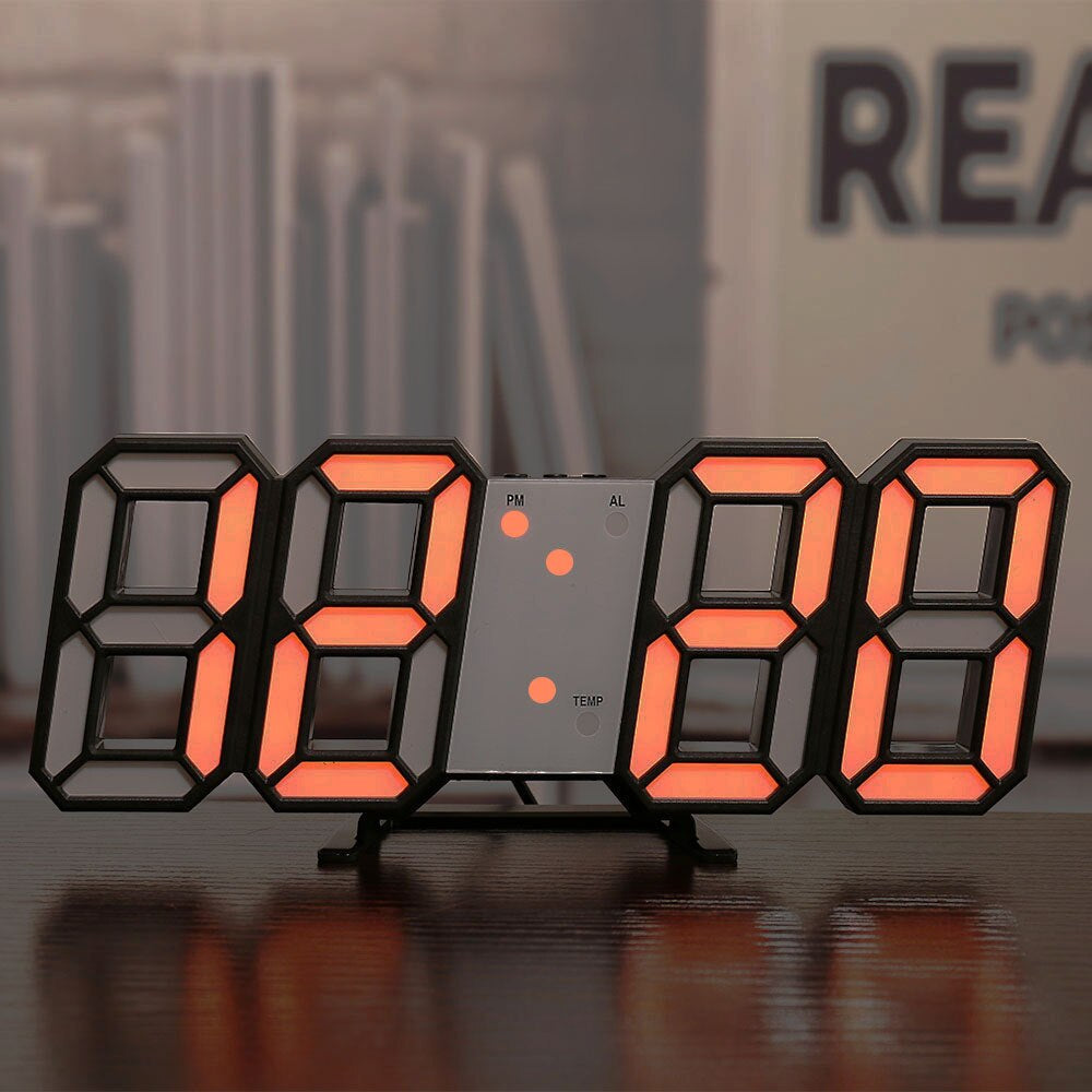 Floroux-Clock-Digital-Wall - Température et Alarme