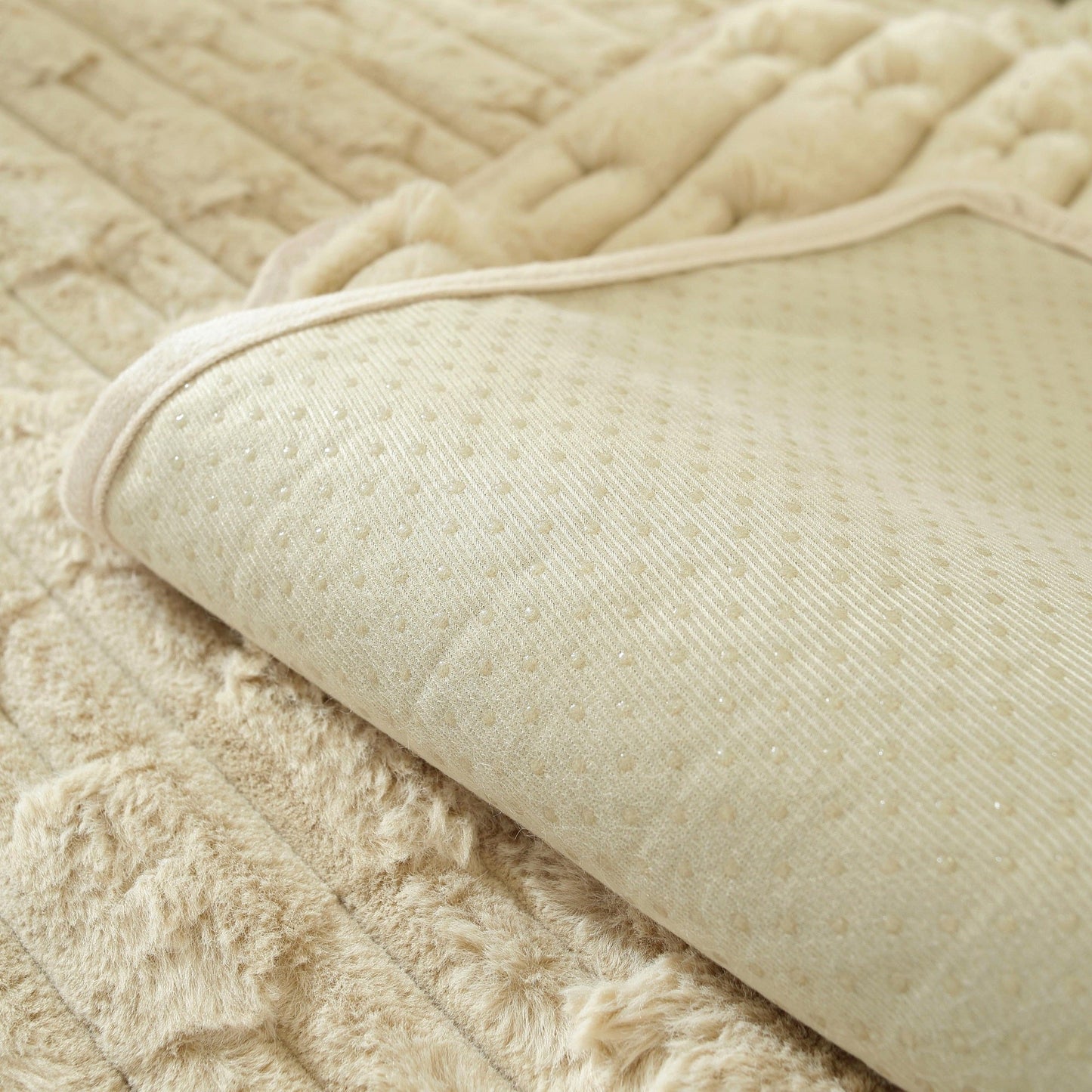 Tapis sofa en peluche moelleux Rabbit