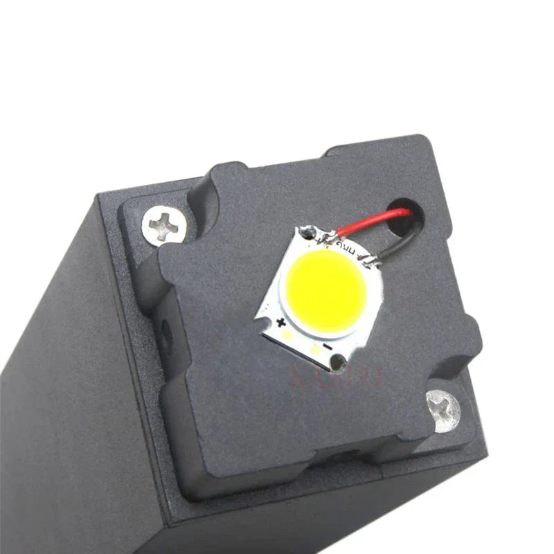 Floroux - Lampe de jardin moderne en aluminium
