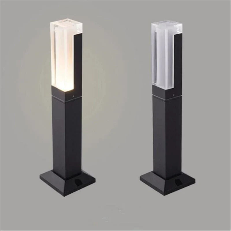 Floroux - Lampe de jardin moderne en aluminium