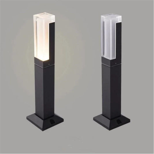 Floroux - Lampe de jardin moderne en aluminium