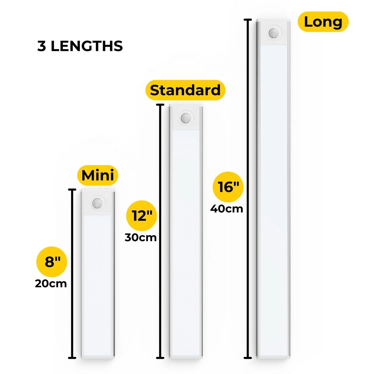 LUMIÈRE SMART - Bande LED Avec Détecteur de Mouvement Sans Fil - Éclairage Intelligent et Pratique