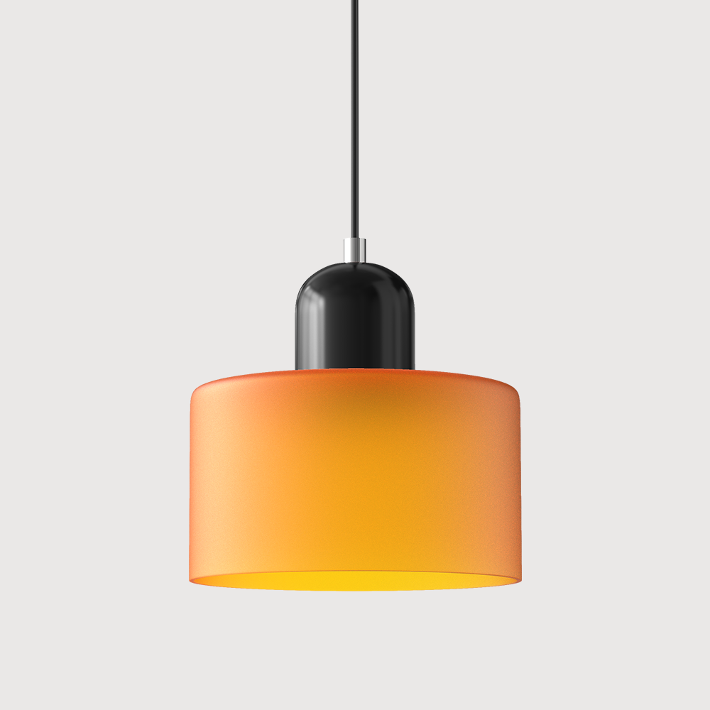 Floroux Glass Suspension | Creative Bauhaus Design | Colorful Accents | Atmospheric Lighting for Dining Room & Living Room