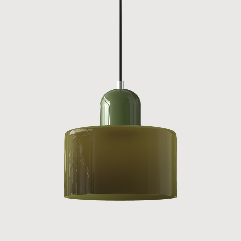 Floroux Glass Suspension | Creative Bauhaus Design | Colorful Accents | Atmospheric Lighting for Dining Room & Living Room