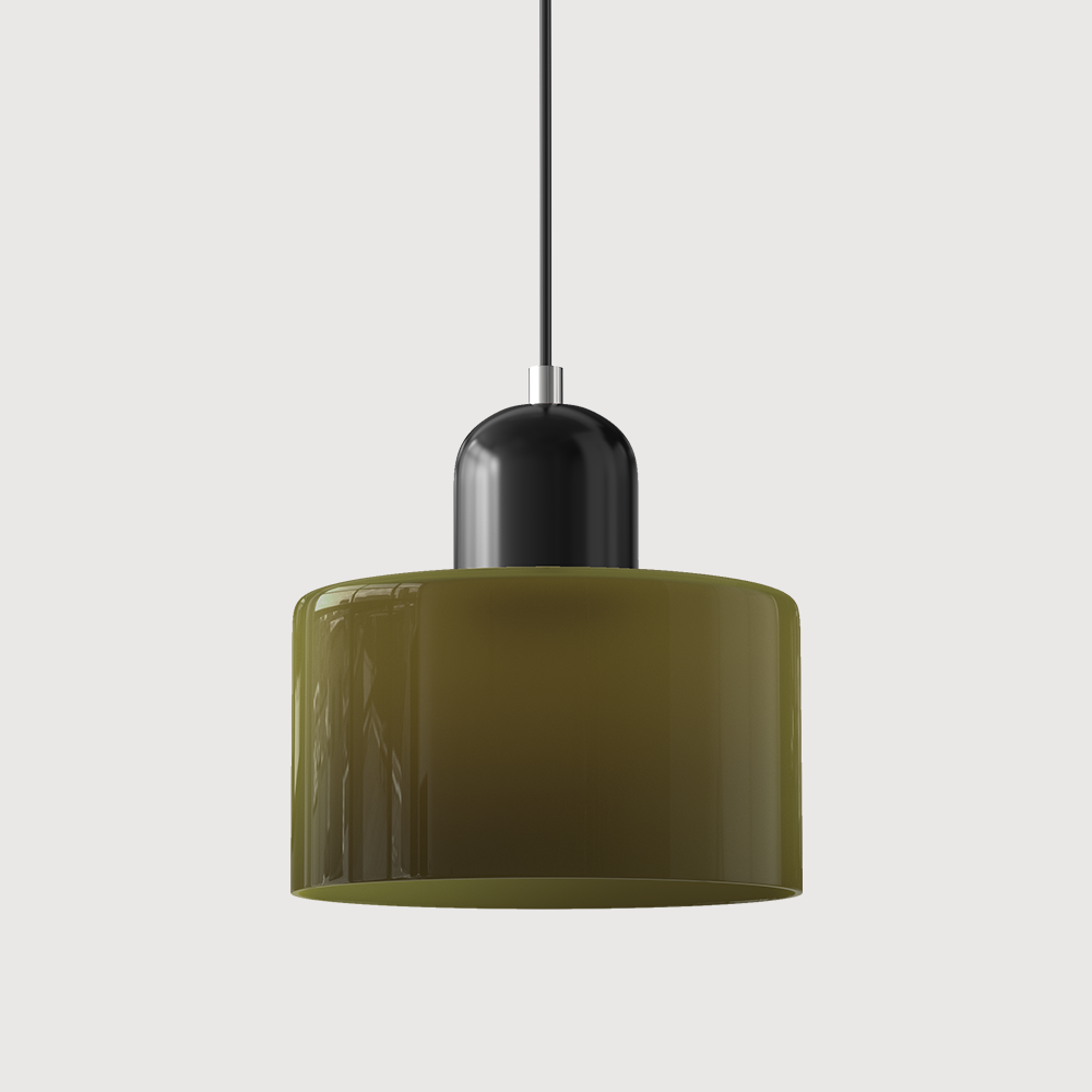Floroux Glass Suspension | Creative Bauhaus Design | Colorful Accents | Atmospheric Lighting for Dining Room & Living Room