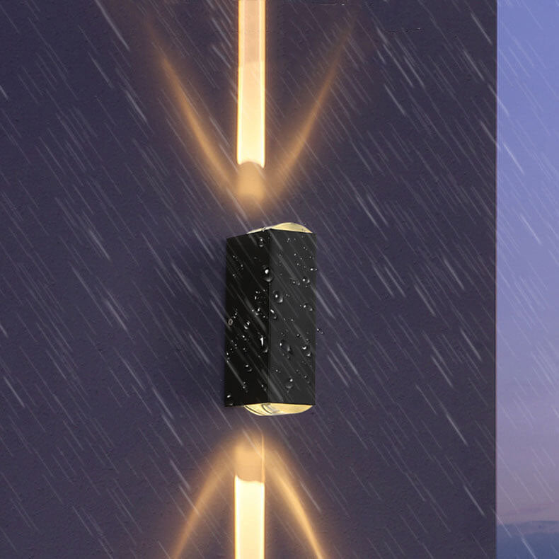 Floroux LED Outdoor Wall Light | Waterproof & Modern Design | Rectangular Outdoor Lamp for Home & Garden