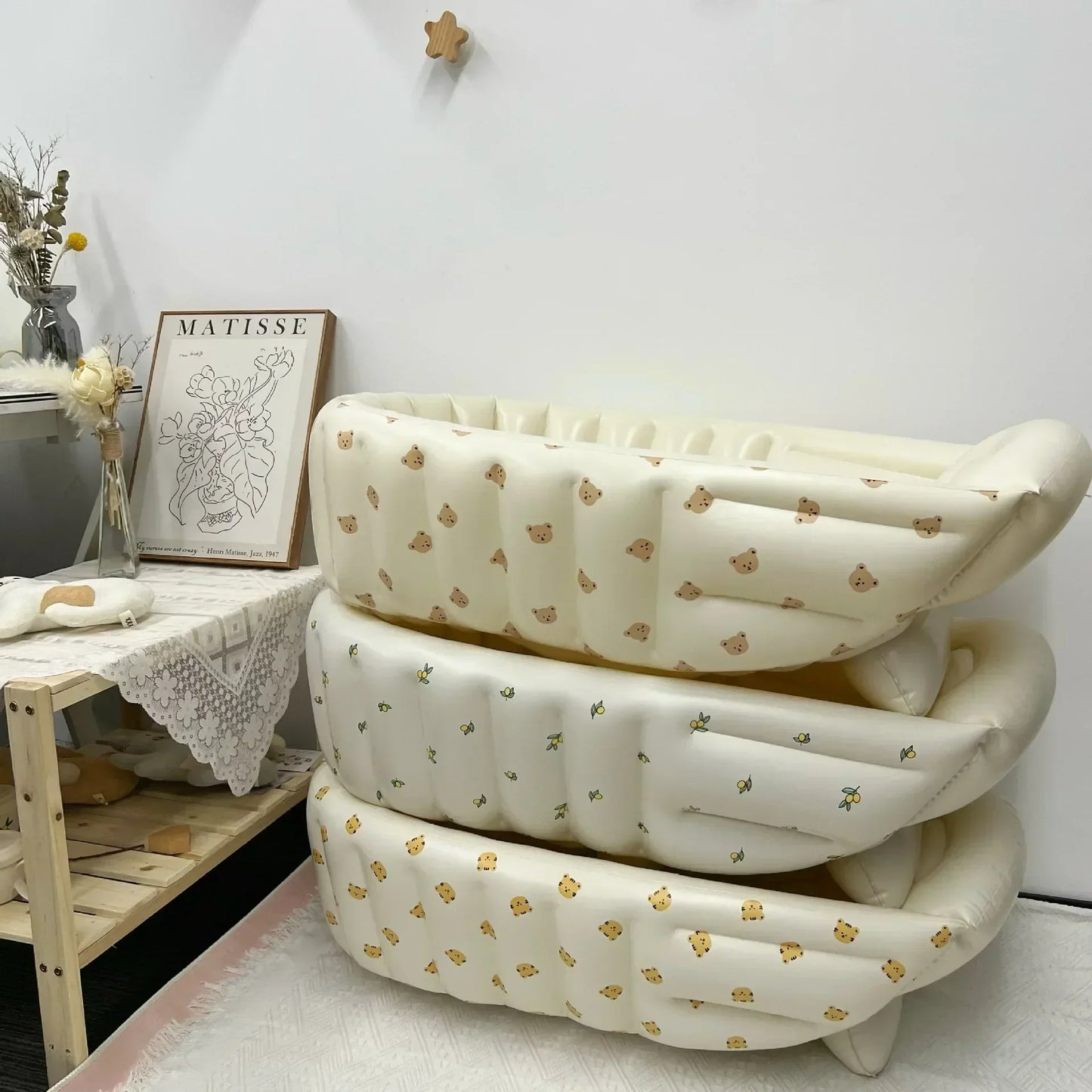 BabyBath Pro - Portable et Gonflable Pour Une Expérience Ultime de Bain pour Bébé
