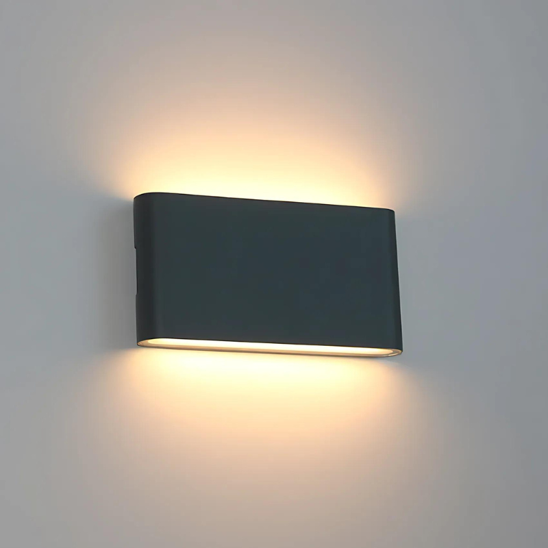 Floroux - Applique murale LED élégante et intempérienne pour les espaces extérieurs