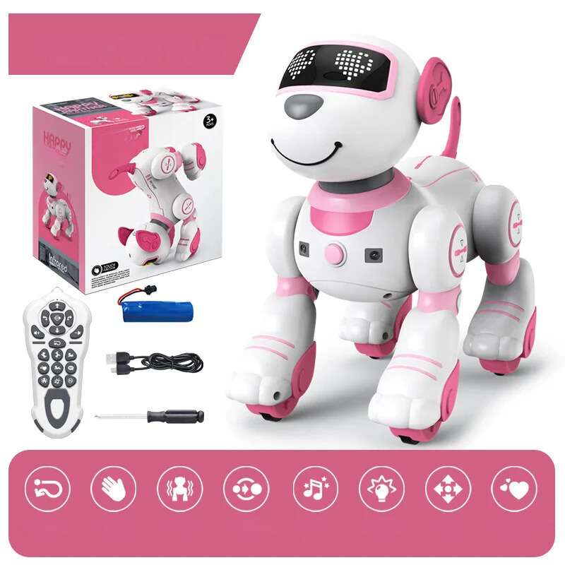 Floroux - Robot chien électronique pour jouet d'enfants