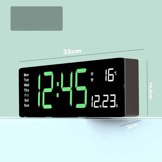 Montre digitale en acrylique colorée – Apportez de la couleur dans votre intérieur