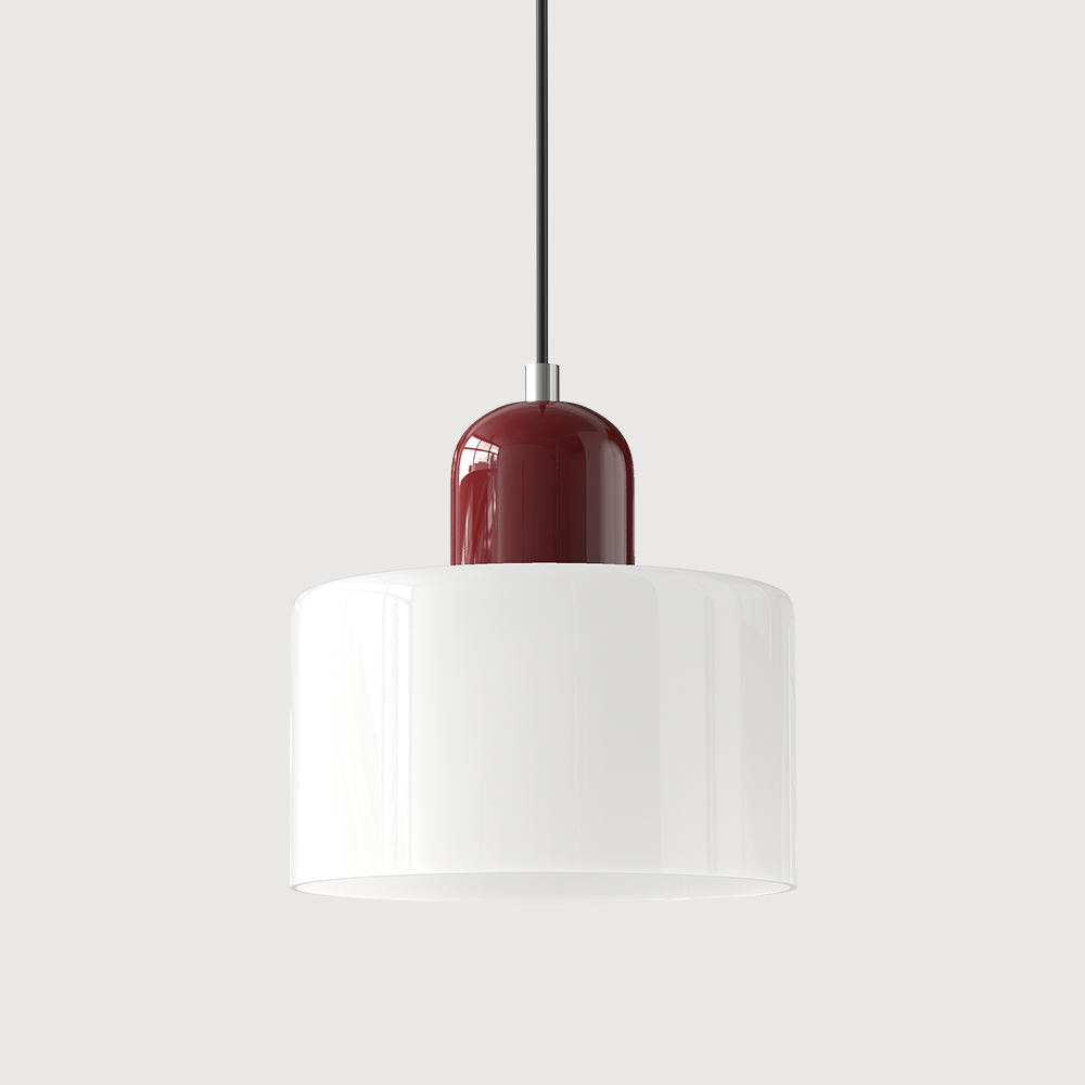 Floroux Glass Suspension | Creative Bauhaus Design | Colorful Accents | Atmospheric Lighting for Dining Room & Living Room