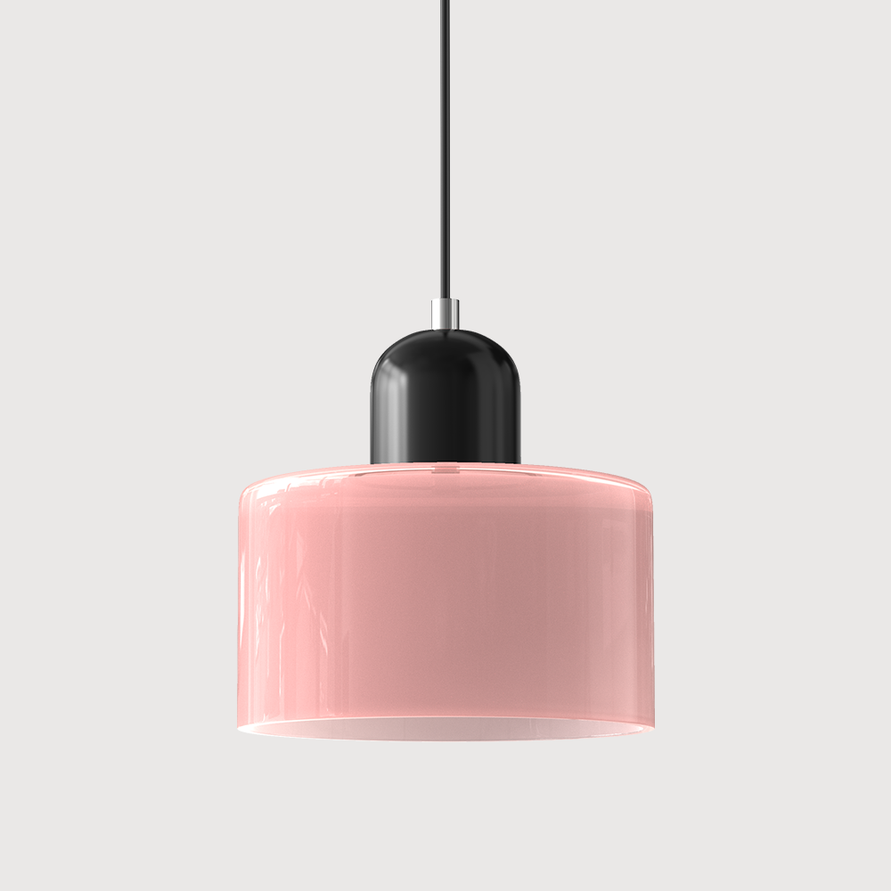 Floroux Glass Suspension | Creative Bauhaus Design | Colorful Accents | Atmospheric Lighting for Dining Room & Living Room
