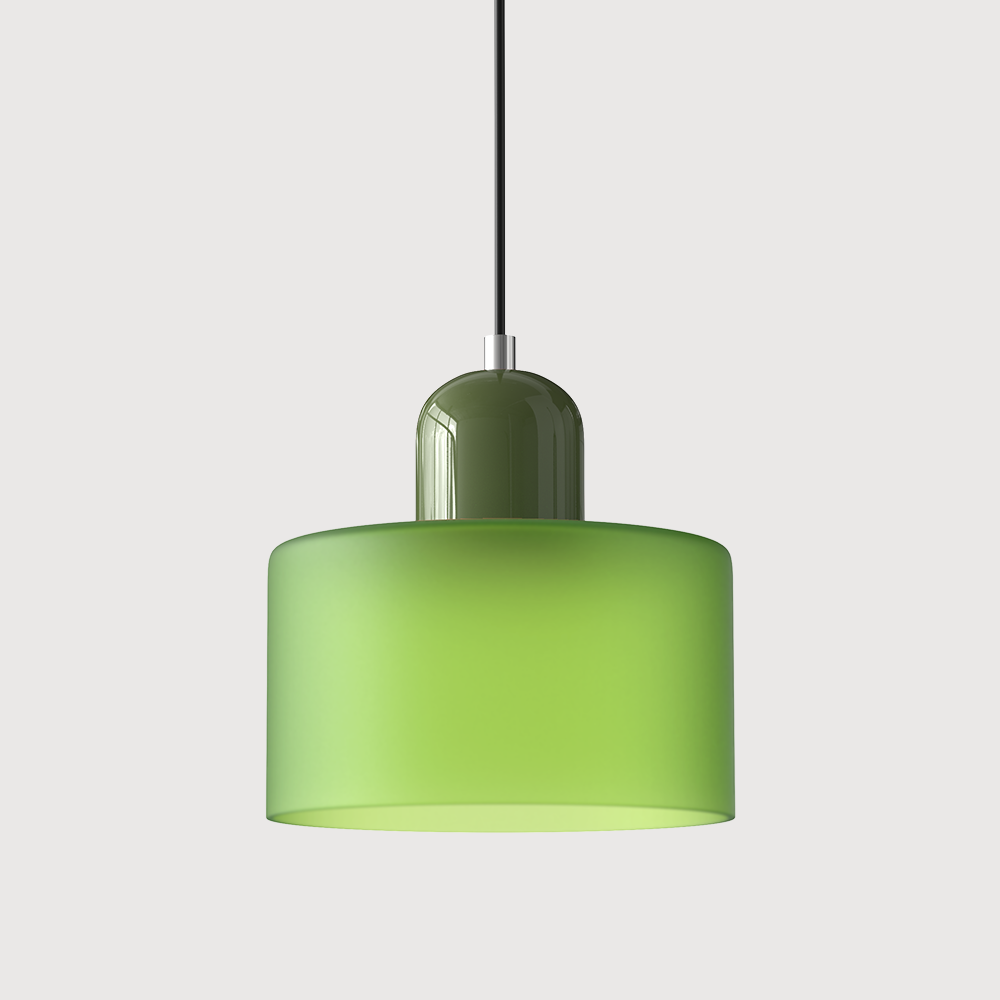 Floroux Glass Suspension | Creative Bauhaus Design | Colorful Accents | Atmospheric Lighting for Dining Room & Living Room