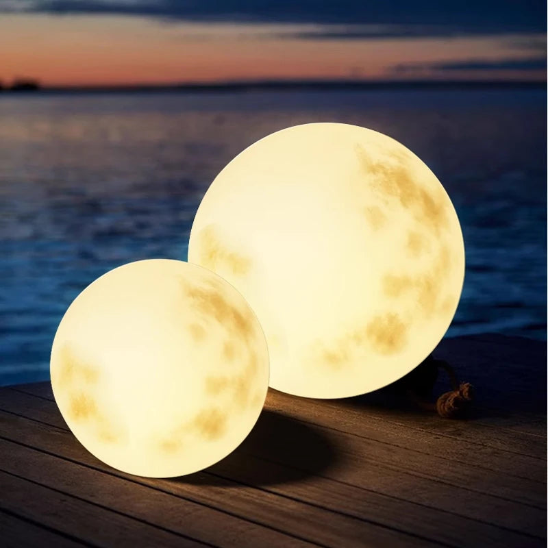 Floroux | Lampe de jardin en forme de lune