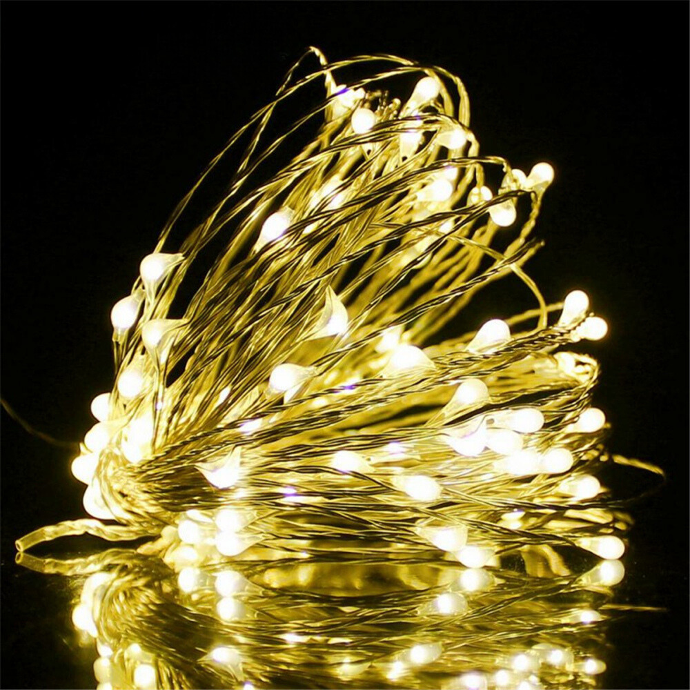 TwinkleWire - Guirlande lumineuse LED USB en fil de cuivre