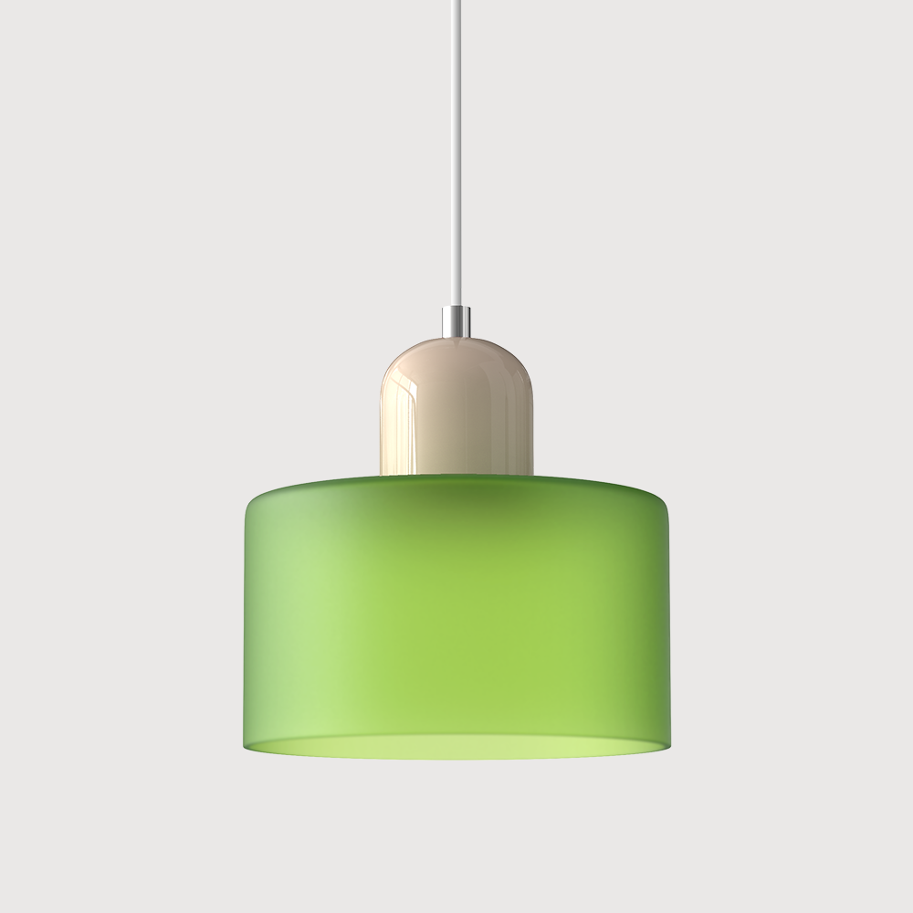 Floroux Glass Suspension | Creative Bauhaus Design | Colorful Accents | Atmospheric Lighting for Dining Room & Living Room