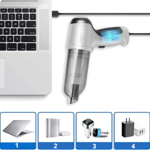 Aspirateur sans fil pour voiture ultime - Aspiration puissante