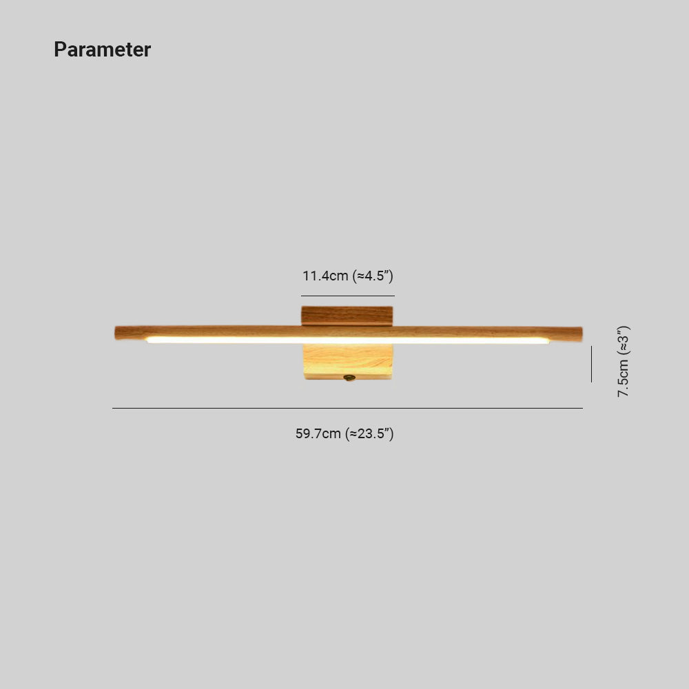 Floroux | Lampe murale LED linéaire slim