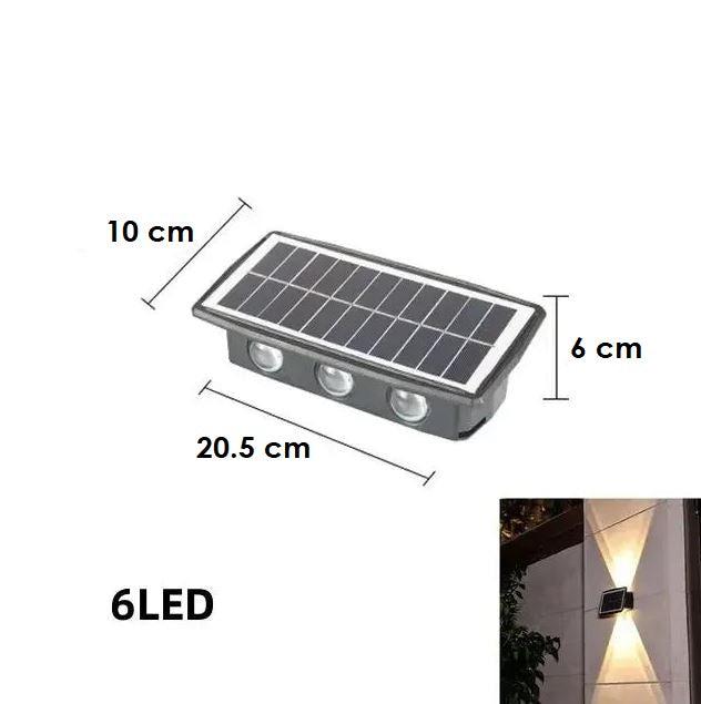 SolarStream – Lampe murale solaire pour l'extérieur