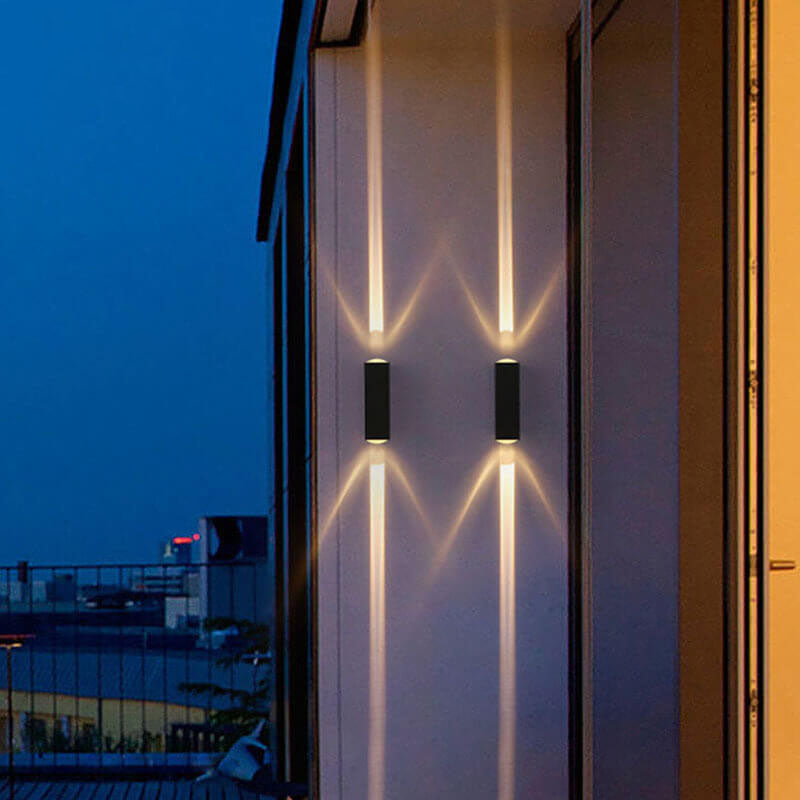 Floroux LED Outdoor Wall Light | Waterproof & Modern Design | Rectangular Outdoor Lamp for Home & Garden