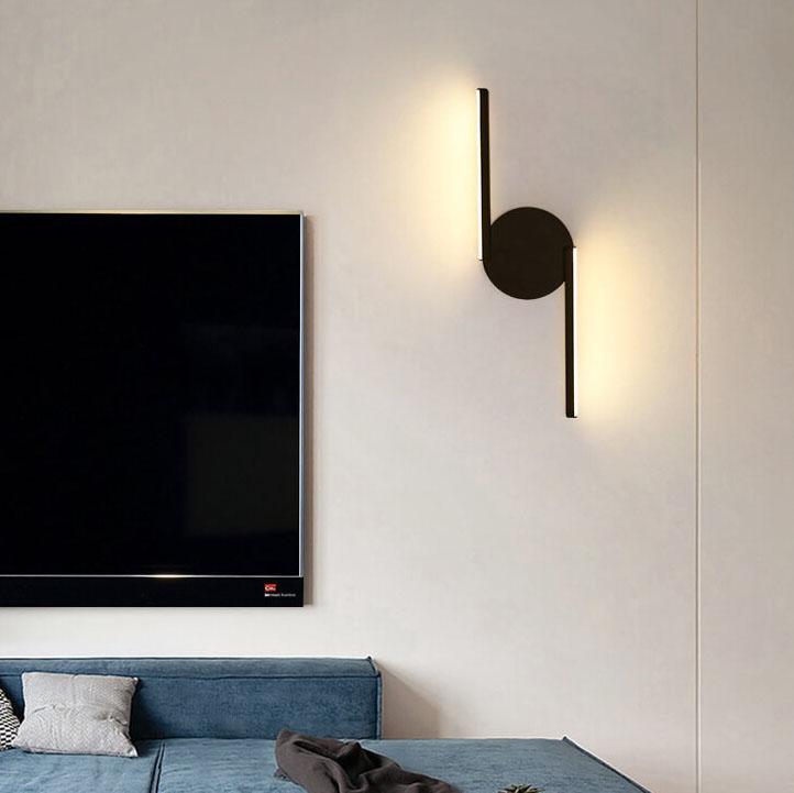 Applique LED Curves Line moderne minimaliste avec 1 lumière
