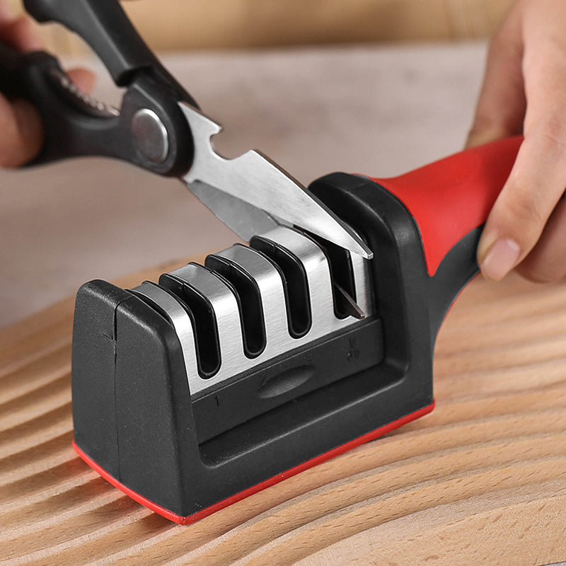 Aiguiseur de couteaux professionnel à 4 étapes