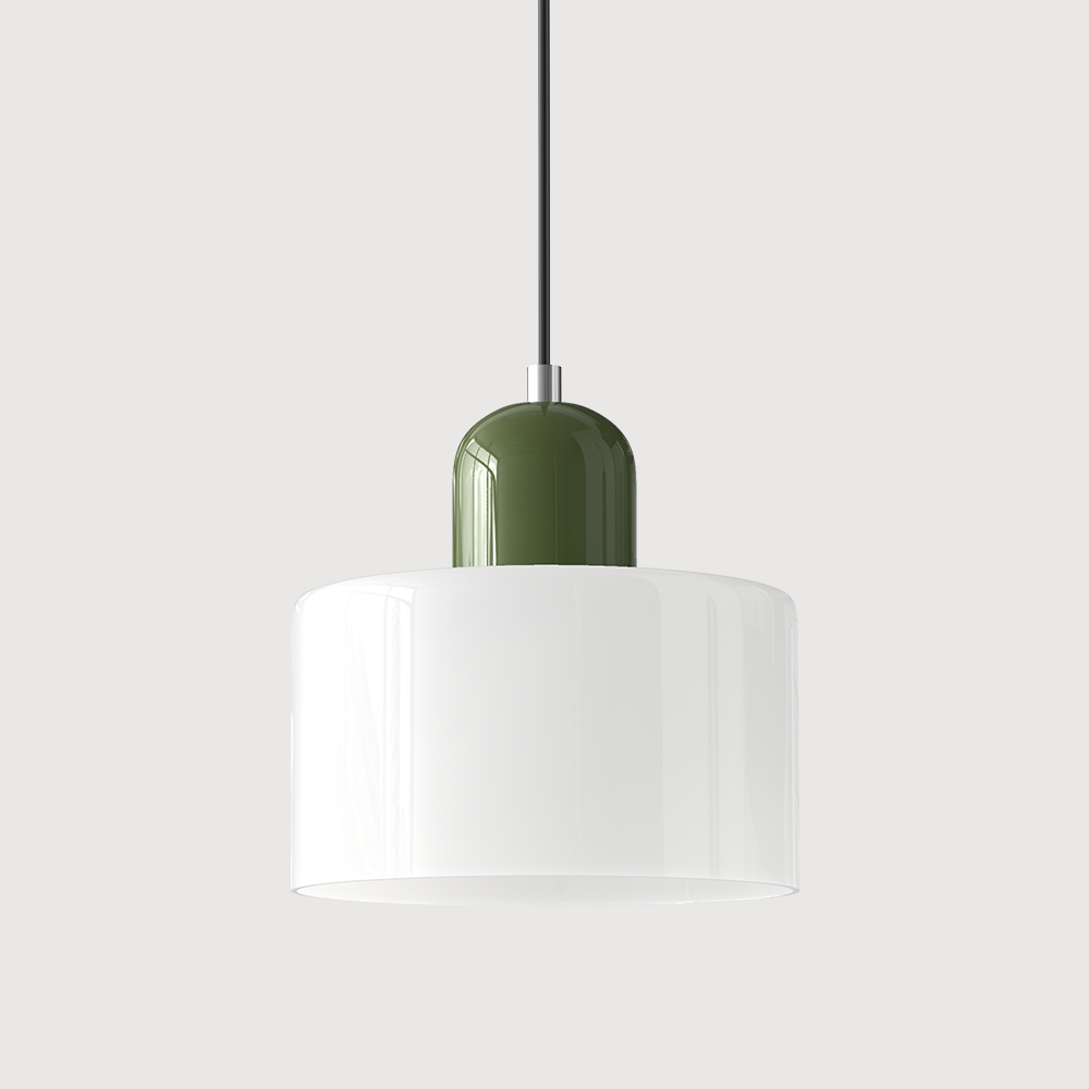 Floroux Glass Suspension | Creative Bauhaus Design | Colorful Accents | Atmospheric Lighting for Dining Room & Living Room