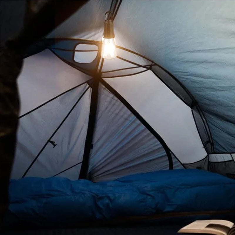 Floroux Outdoor Hanging Lamp | Type-C Charging Function | Retro Bulb | Camping Lighting 2023
