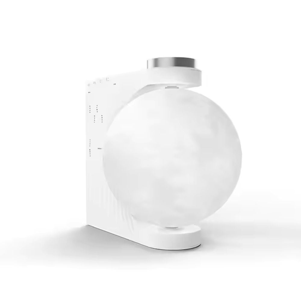 Floroux - Lampe de table Mond Horloge de table numérique pour une ambiance stylée