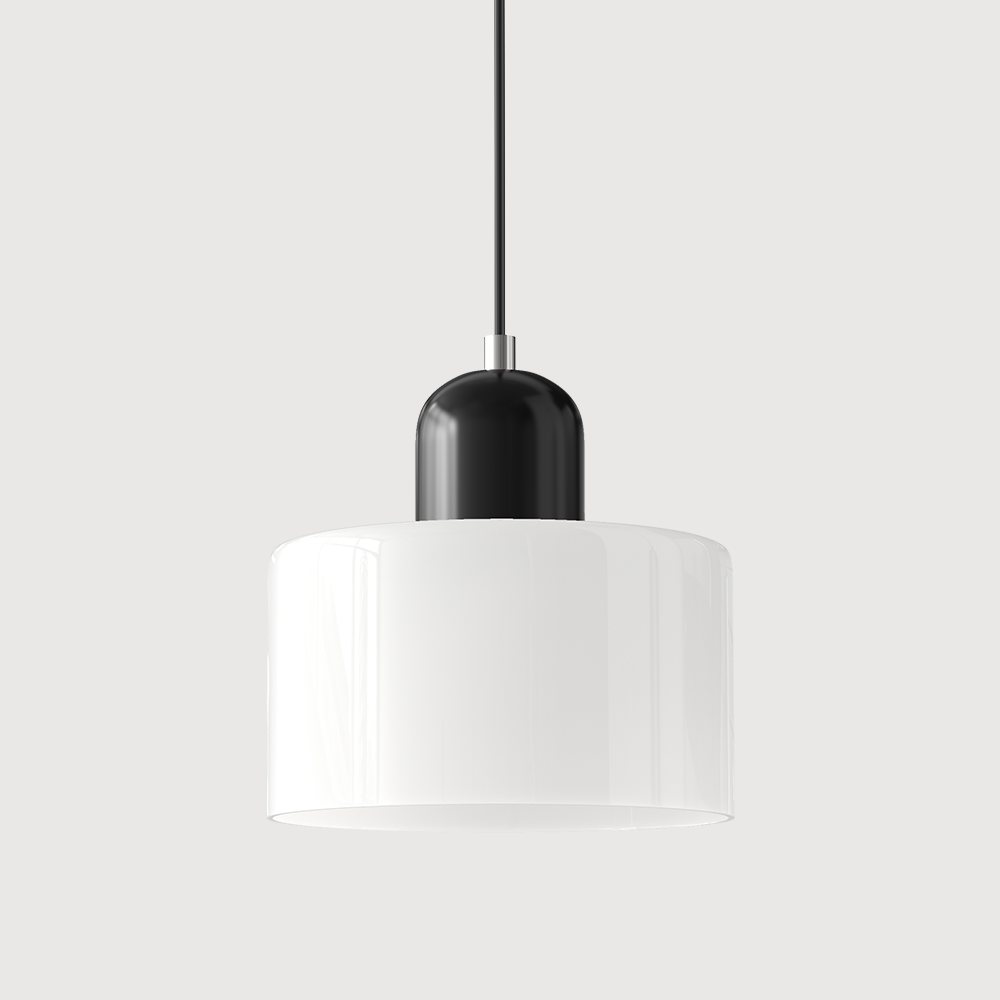 Floroux Glass Suspension | Creative Bauhaus Design | Colorful Accents | Atmospheric Lighting for Dining Room & Living Room