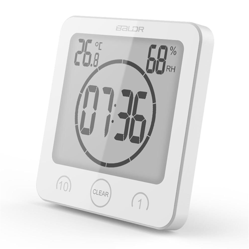 Horloge de douche étanche - Toujours à l'heure, même dans la salle de bain !