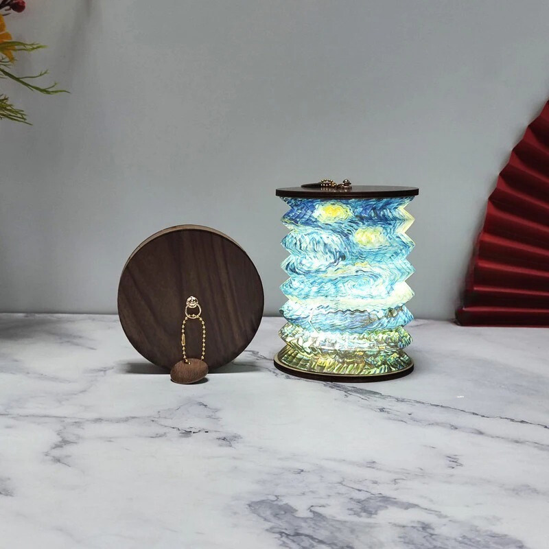 Floroux - Lampe de table LED tactile pliable pour une élégance sans effort