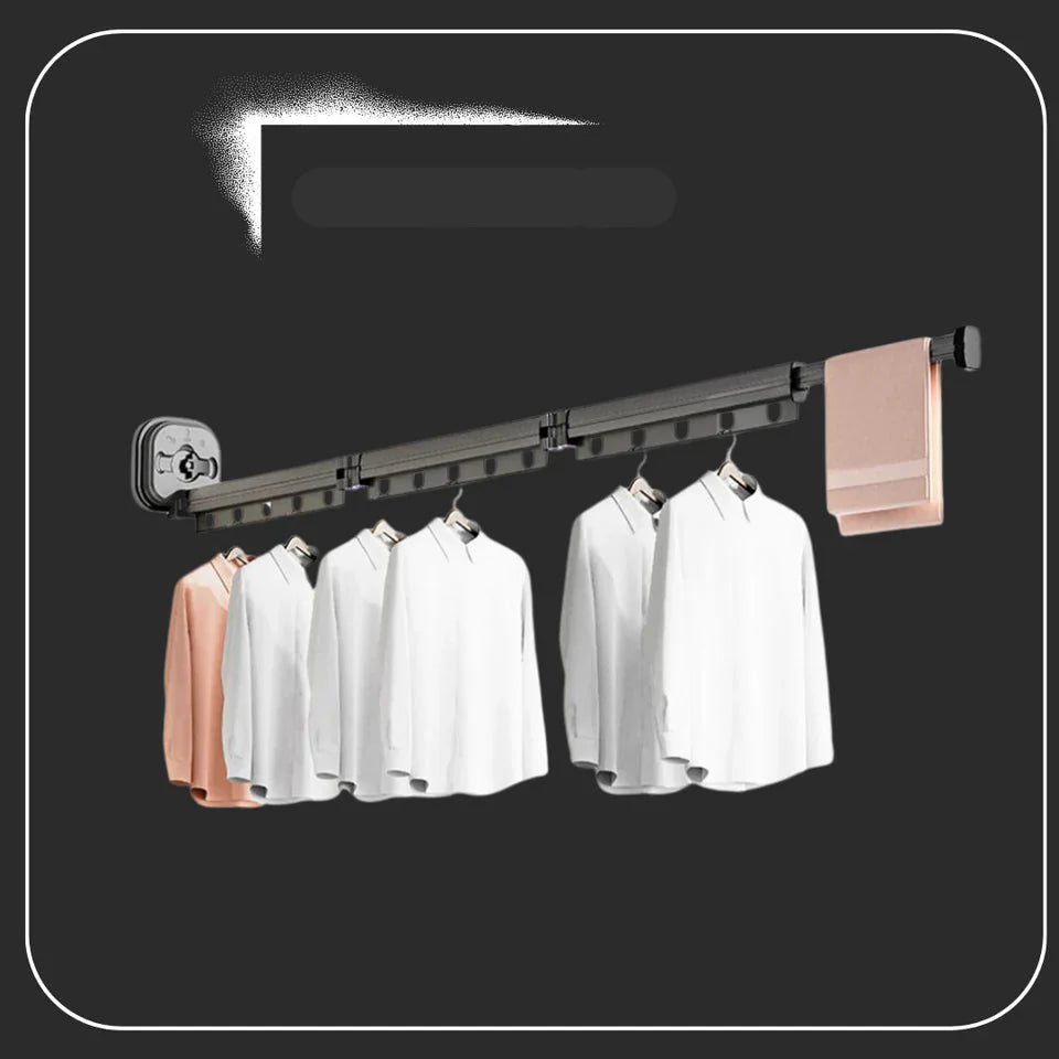 Sèche-linge rétractable en aluminium