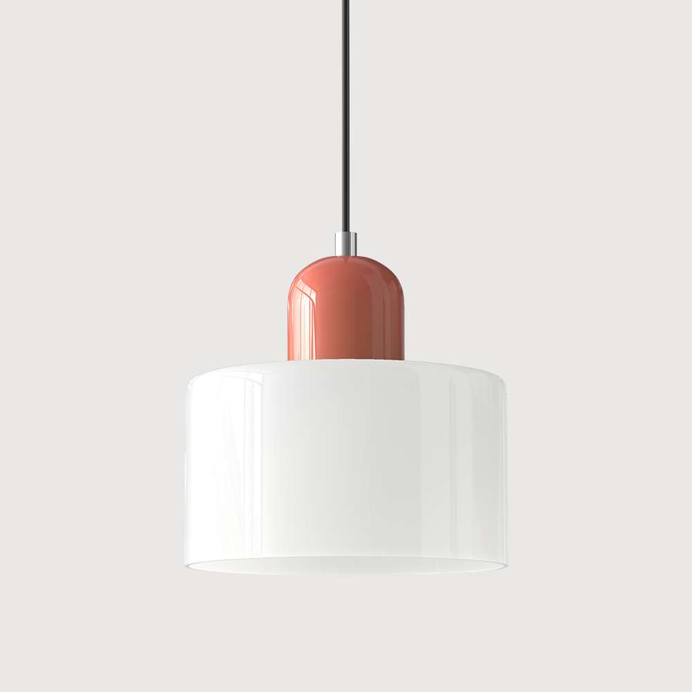 Floroux Glass Suspension | Creative Bauhaus Design | Colorful Accents | Atmospheric Lighting for Dining Room & Living Room