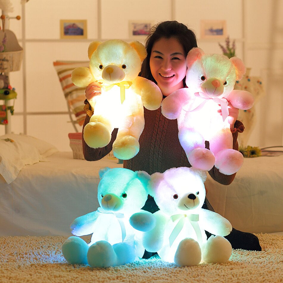 GlowBuddy - Peluche LED de nuit pour enfants