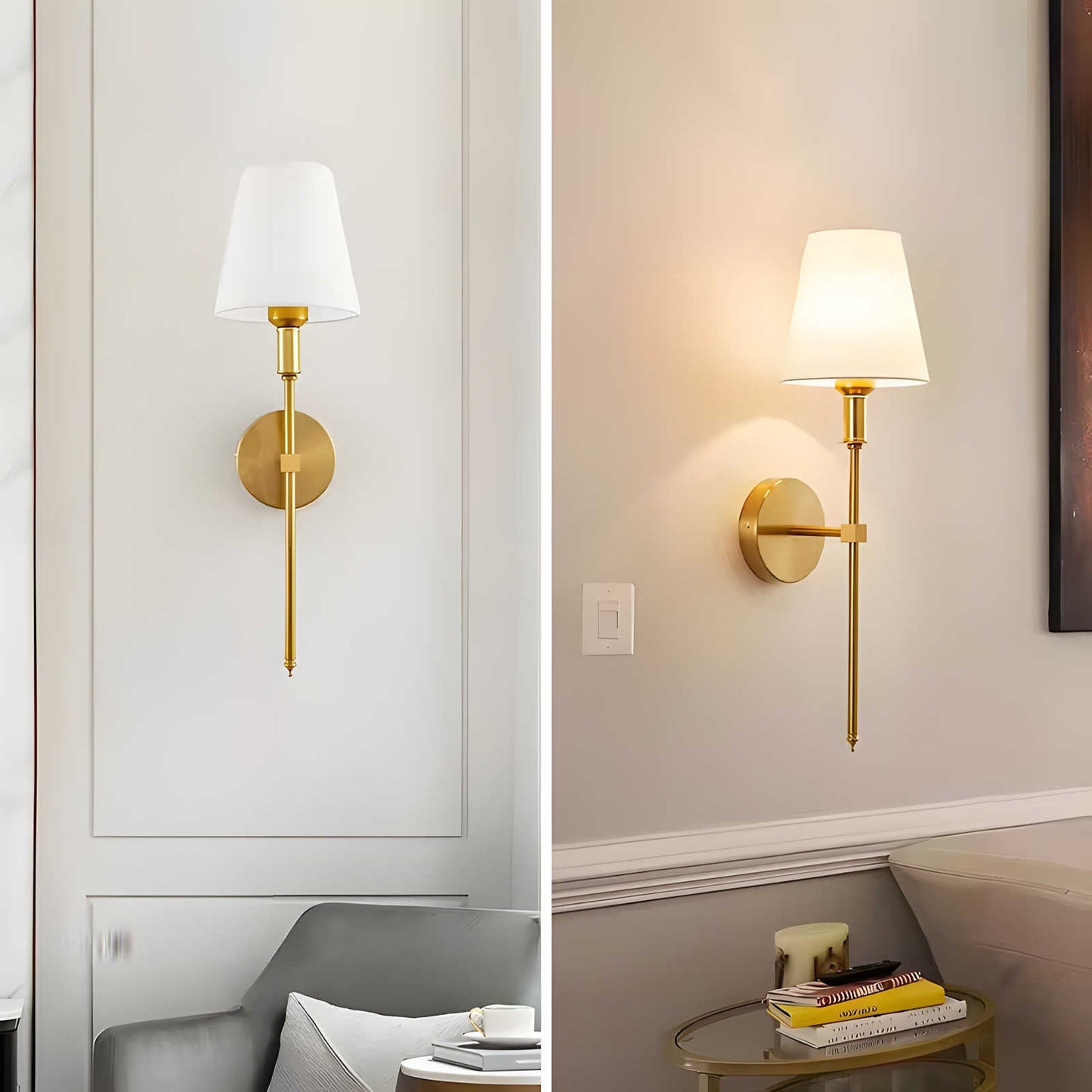 Appliques murales sans fil