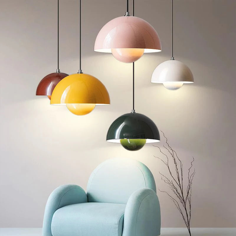 Floroux LED pendant lamp | Modern design | Dimmable ambient light | Elegant lighting for dining room and living room