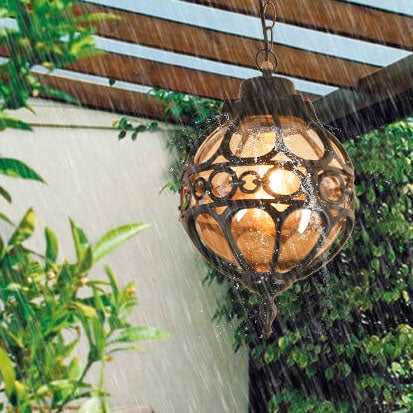 Floroux Outdoor Suspension | Waterproof | Industrial Design | Outdoor Lighting | Garden Light