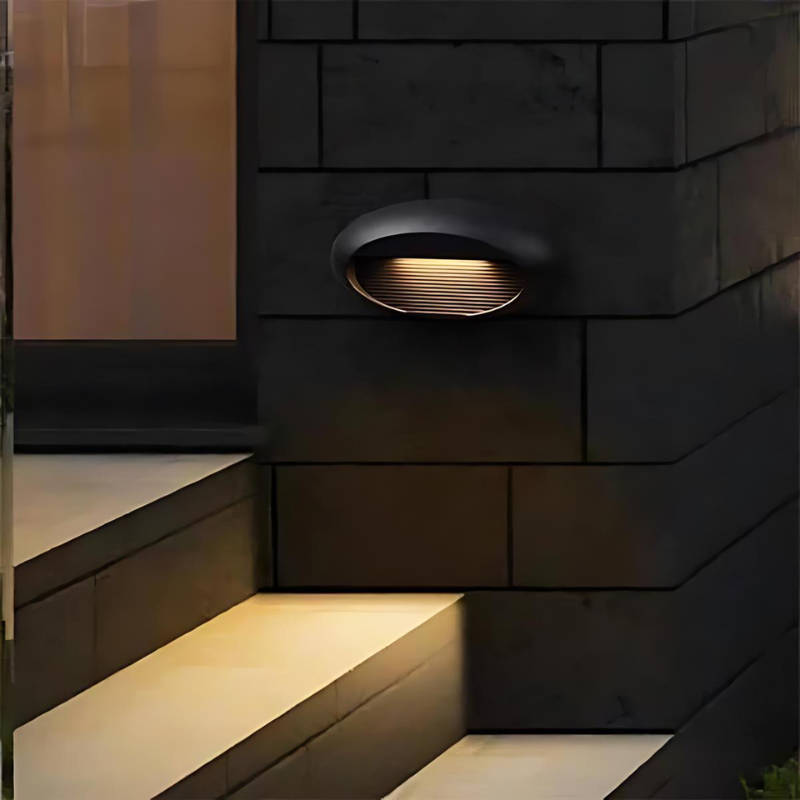 Floroux | Applique murale LED étanche pour espaces extérieurs
