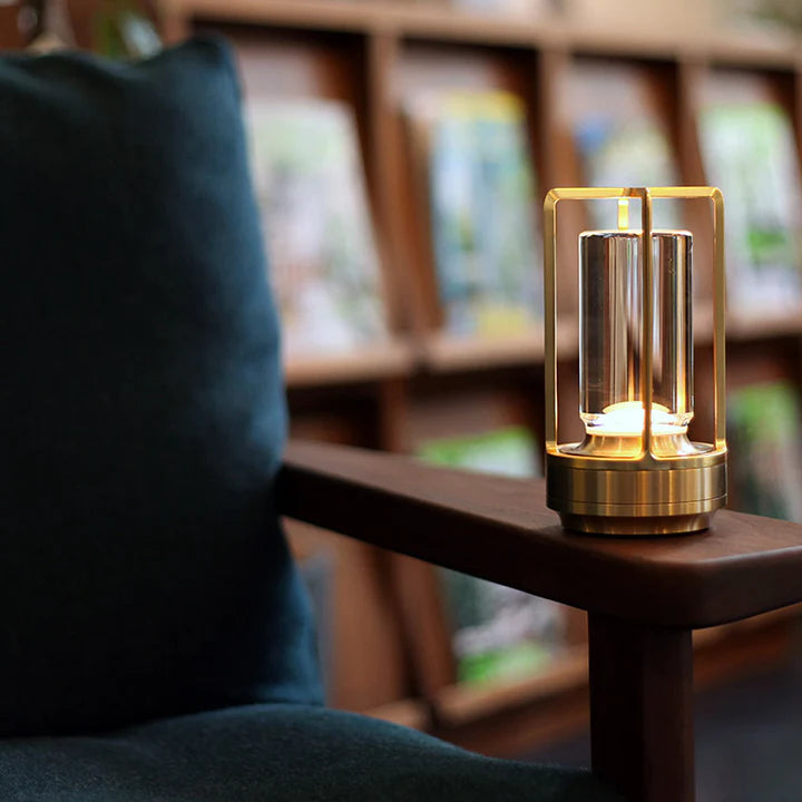 Floroux Lampe de table sans fil rechargeable | Design LED moderne | Lumière d'ambiance pour la maison et le bureau