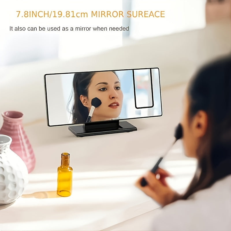 ProTime Horloge – Réveil à Projection Moderne avec Miroir