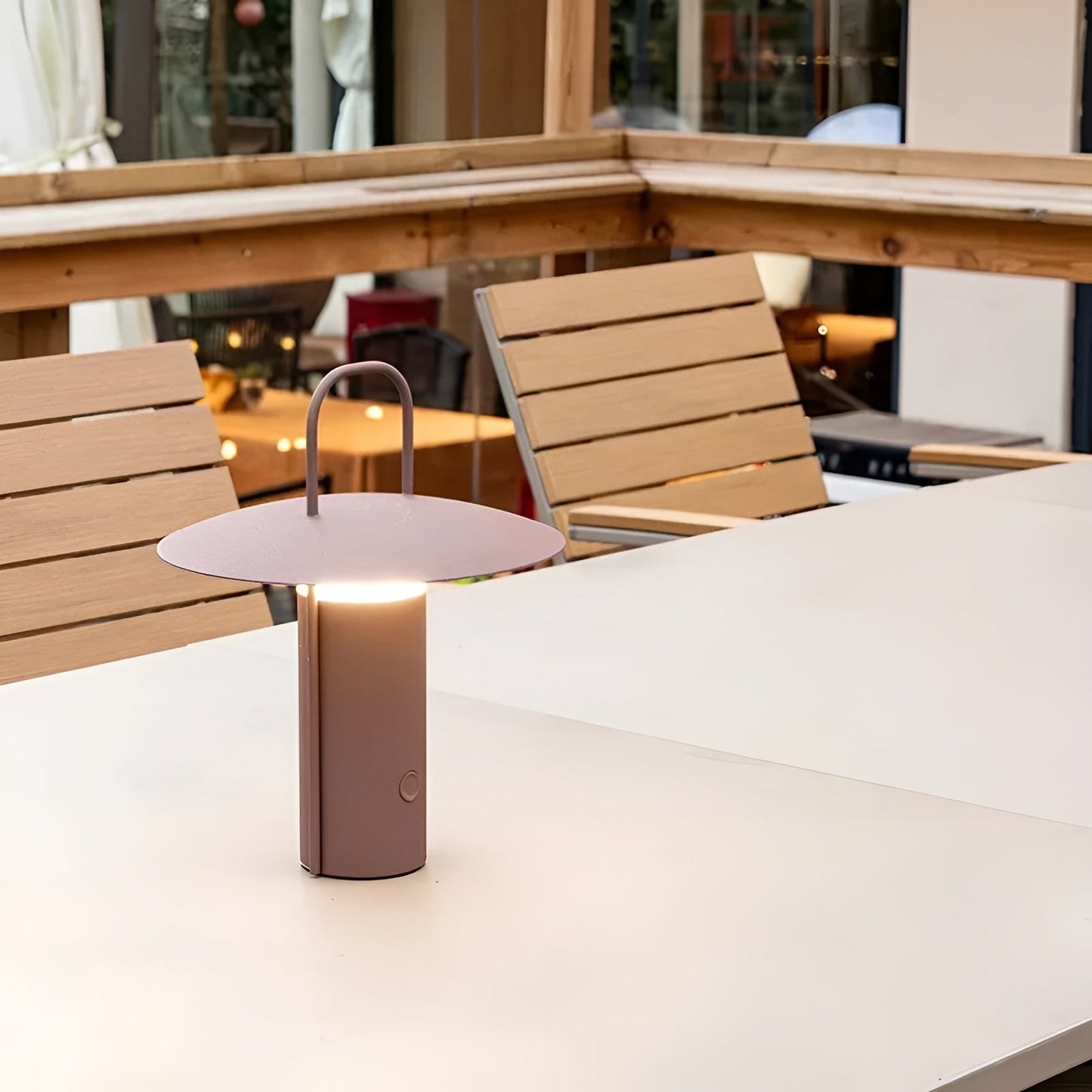 GlowLight Éclairage de jardin – Lampe de table LED magique pour extérieur, étanche et rechargeable