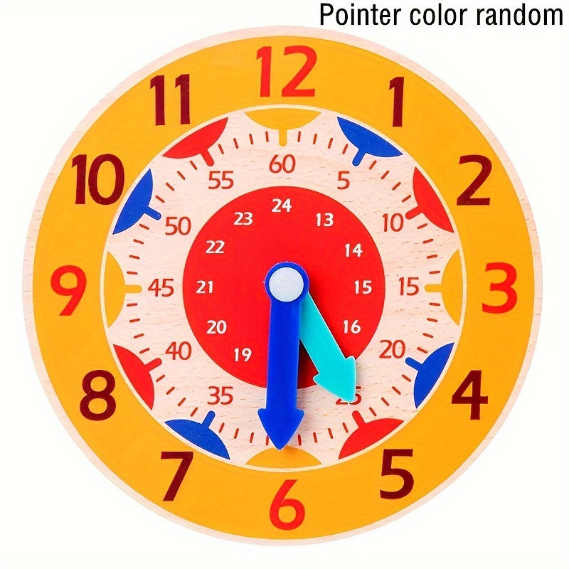 Floroux pour enfants - horloge d'apprentissage pour apprendre l'heure, parfaite en tant que cadeau de Noël et d'Halloween