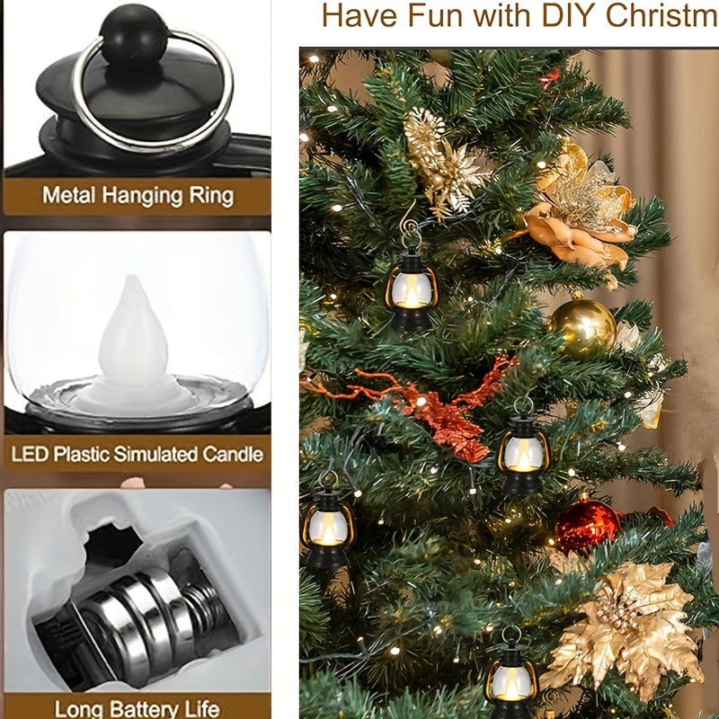 Mini lanternes LED rétro – Éclairage d'ambiance pour les fêtes