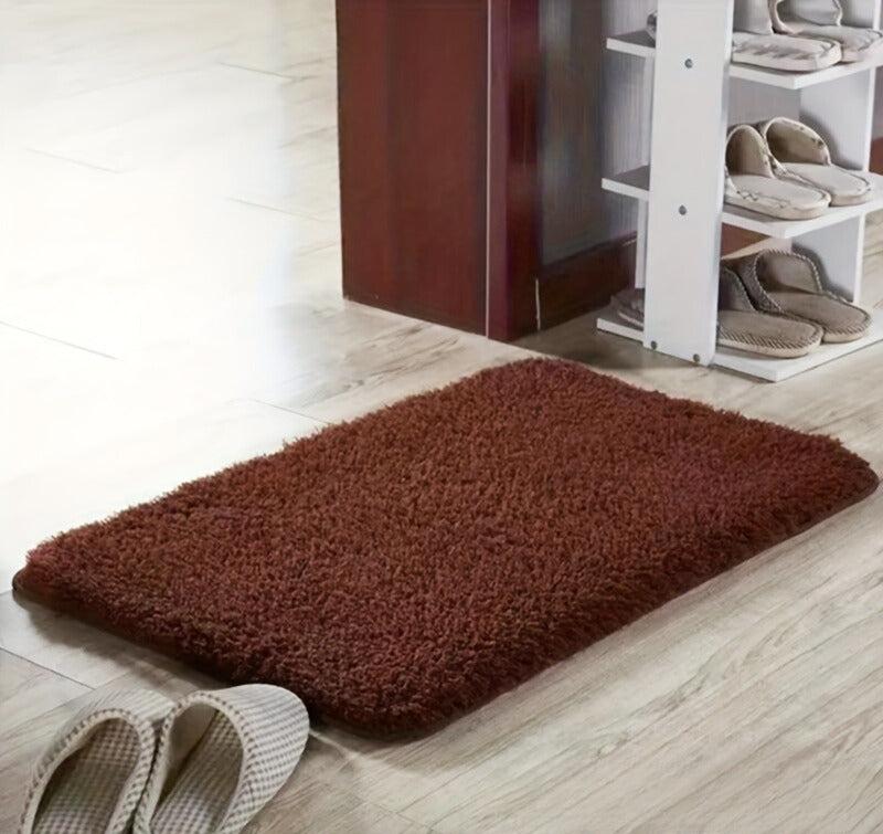 Floroux - Tapis de bain doux, épais et très absorbant