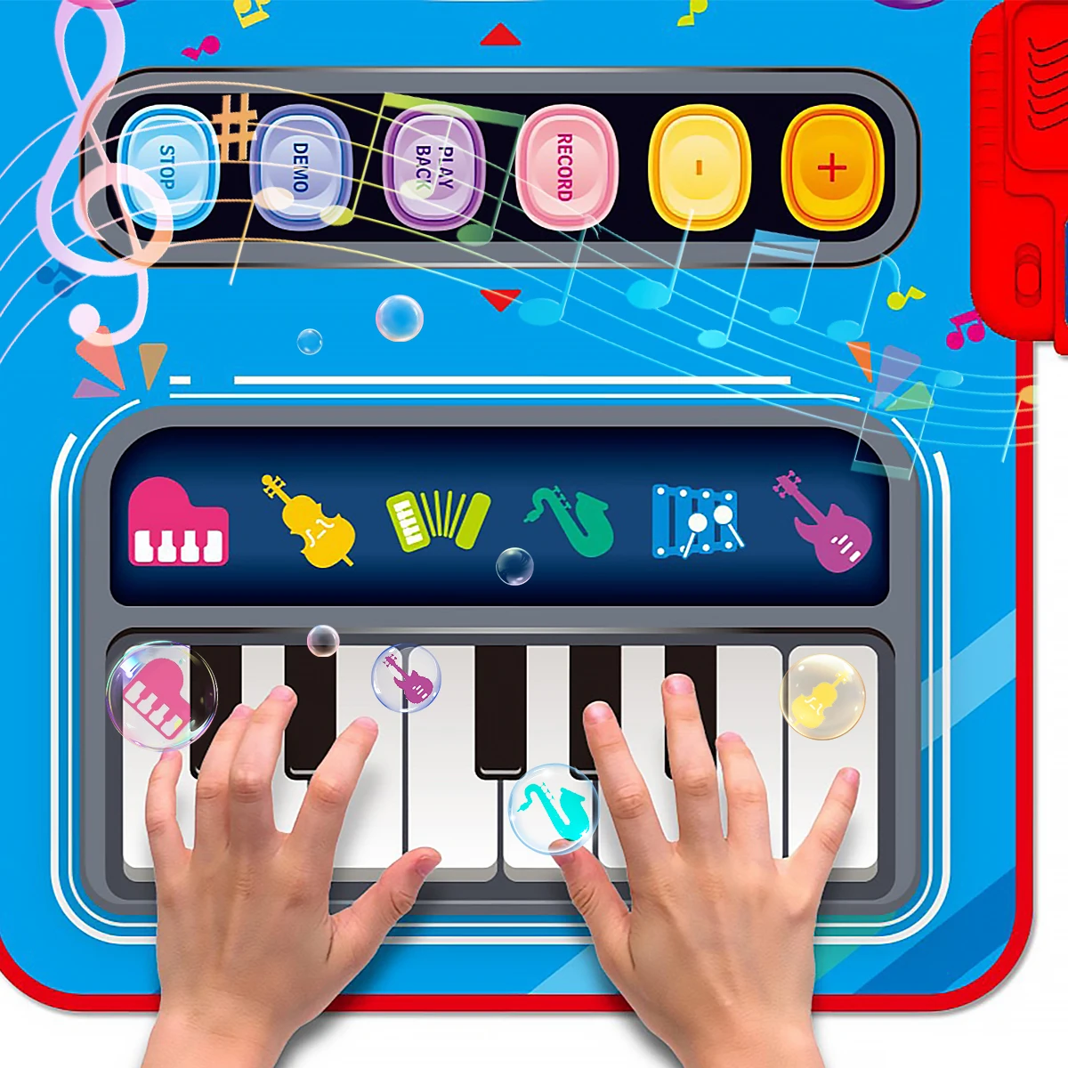 SoundPlay Mat - Tapis de jeu musical créatif pour enfants
