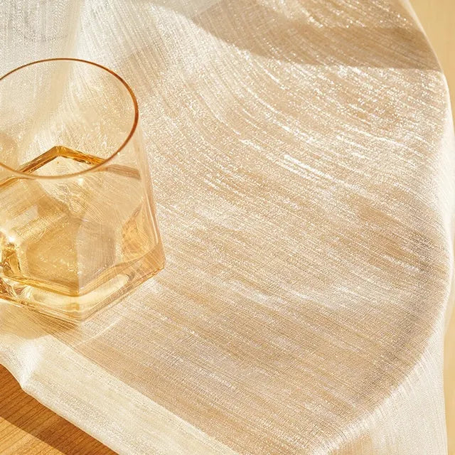 Floroux - Rideau de fenêtre transparent