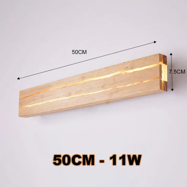 Floroux Modern Wooden Wall Sconce | LED Wall Lamp | Elegant Living Room Lighting | Decorative Lighting