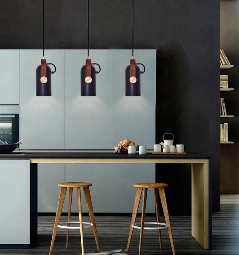 LumSteel – Suspension Moderne et Robuste pour Éclairage d’Intérieur